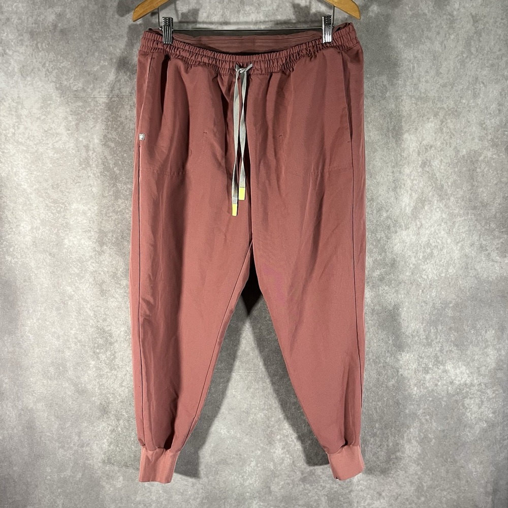 Figs Jogger Scrub Pants Womens XL Mauve Technical Collection W22SW2009P Medical